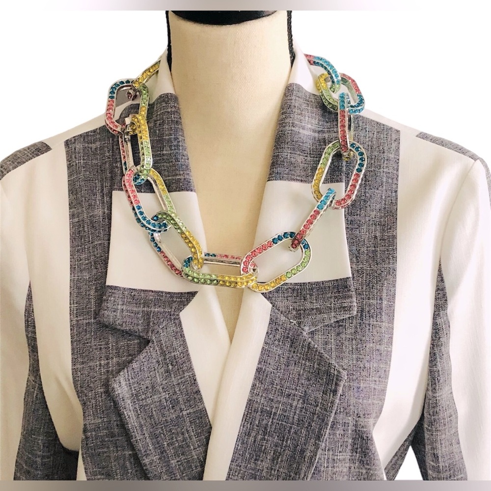 Sassy Jones Kerri Rainbow Necklace/Chain